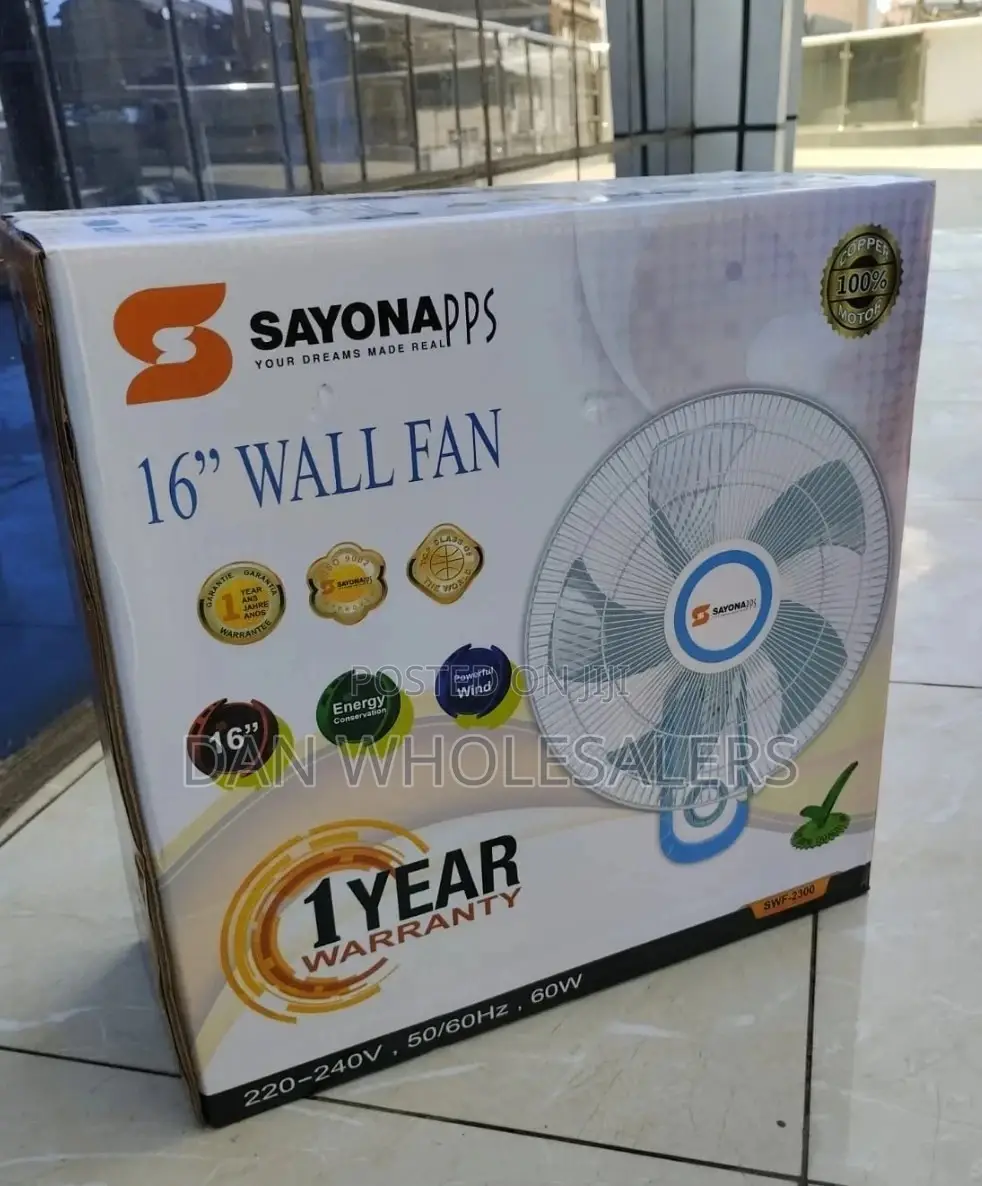 Wall Fan 16"Sayona Sayona