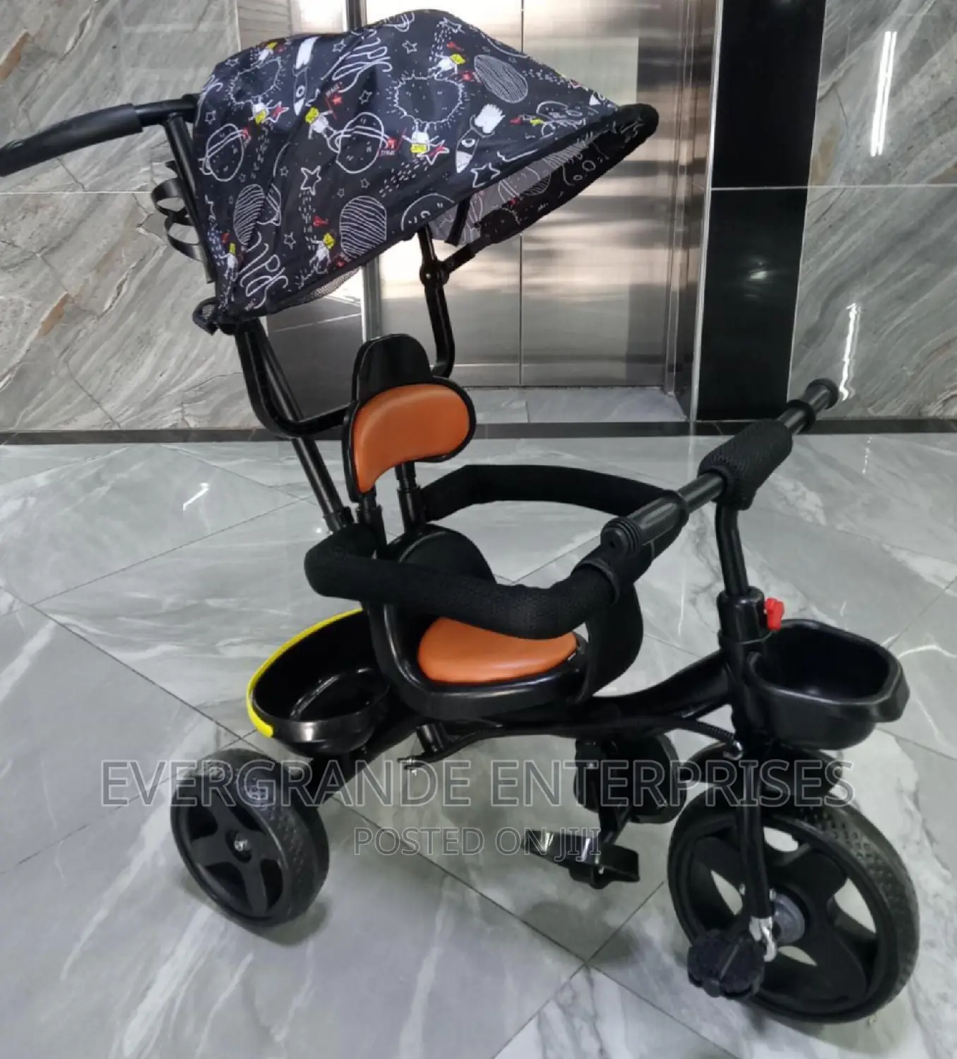 Tricycle With Canopy ,Tricycle Kids With Push Handle
