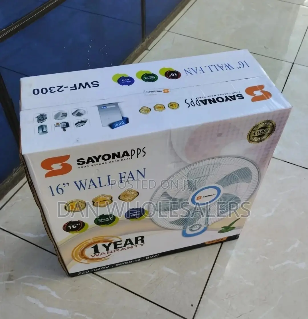 Sayona Best Wall Fan 16 Inches