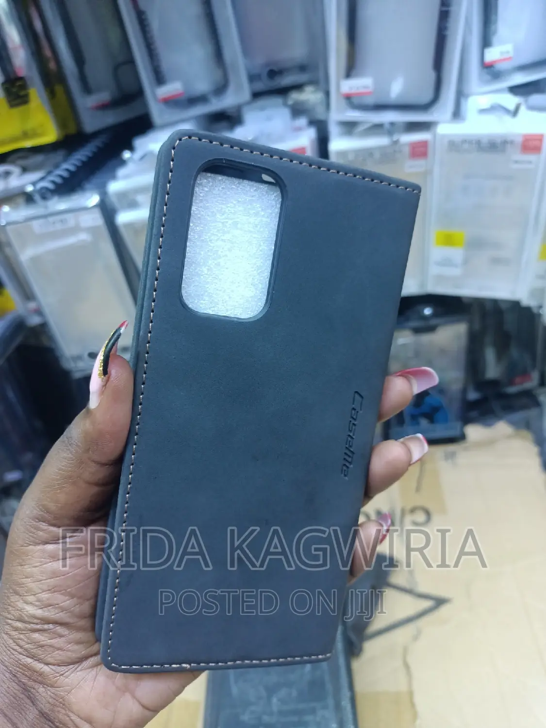 Redmi Note 10 Pro Caseme Leather Flip Cover