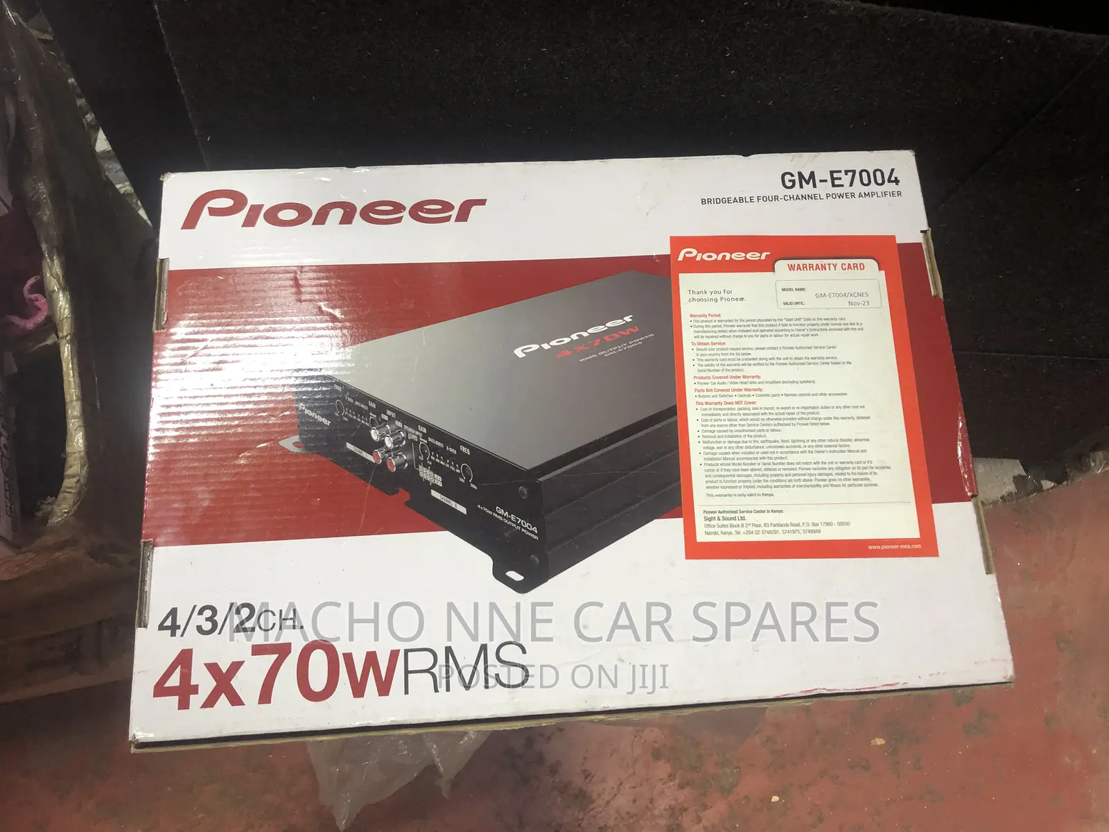 Pioneer Amplifier (1000w)