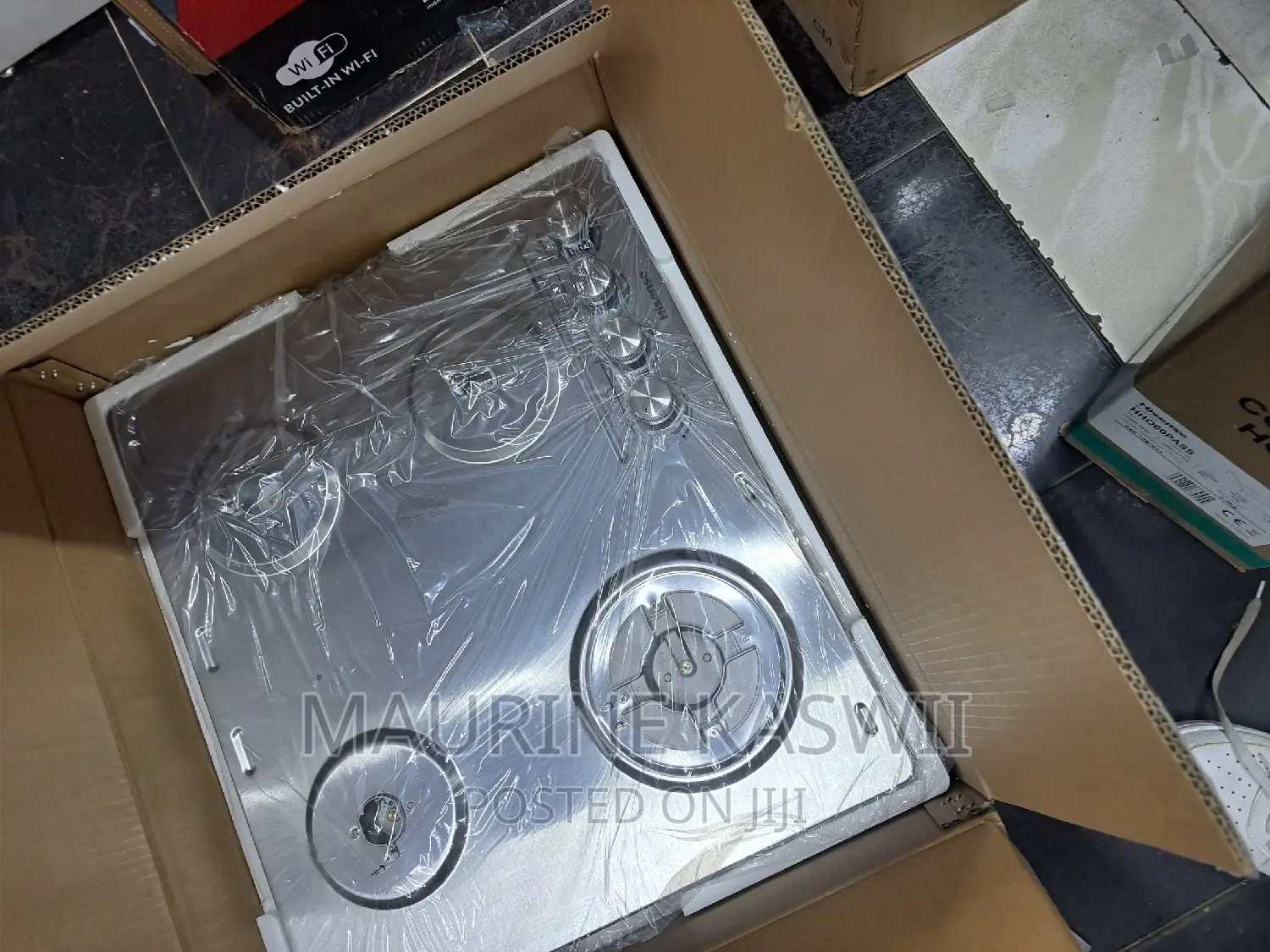 Hisense Hhu60gagr 60cm Built-in Gas Hob