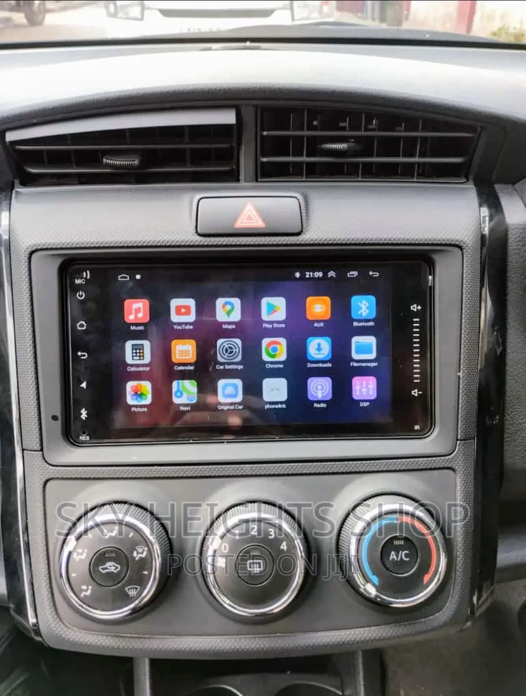 New 8" Car Android Touchscreen Radio With Playstore for Apps