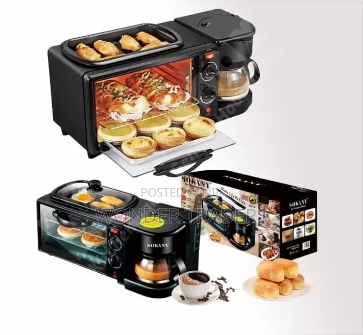*3in1 Sokany Breakfast Maker