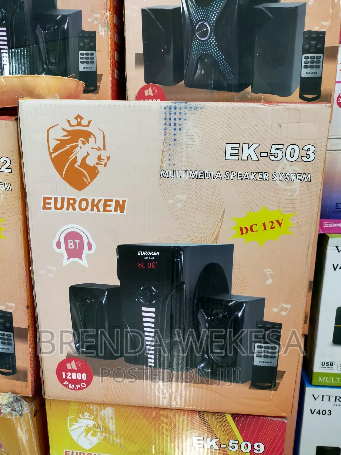 Euroken 2.1ch Super Quality Subwoofer EK-503 12000W