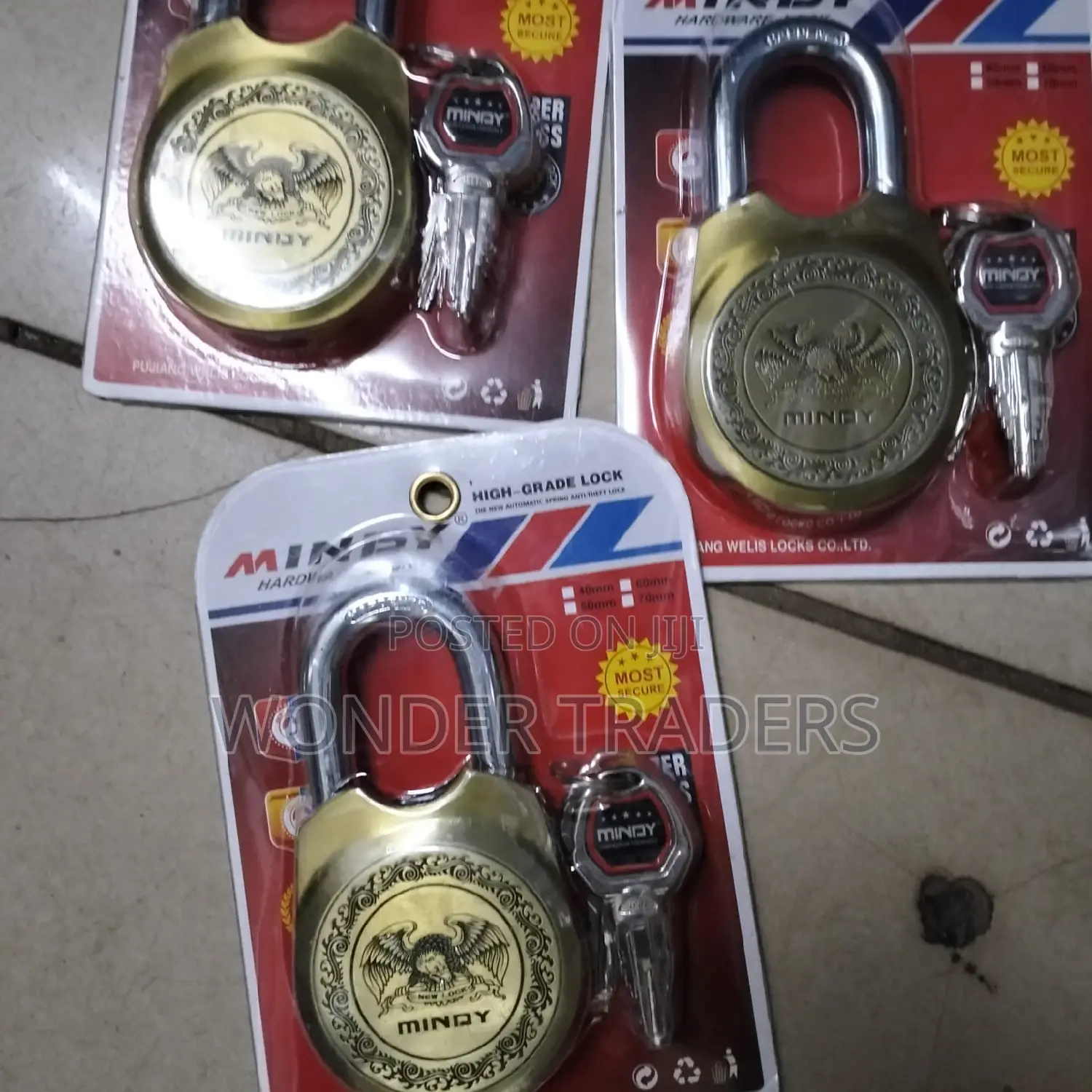Antitheft Mindy Round Padlock