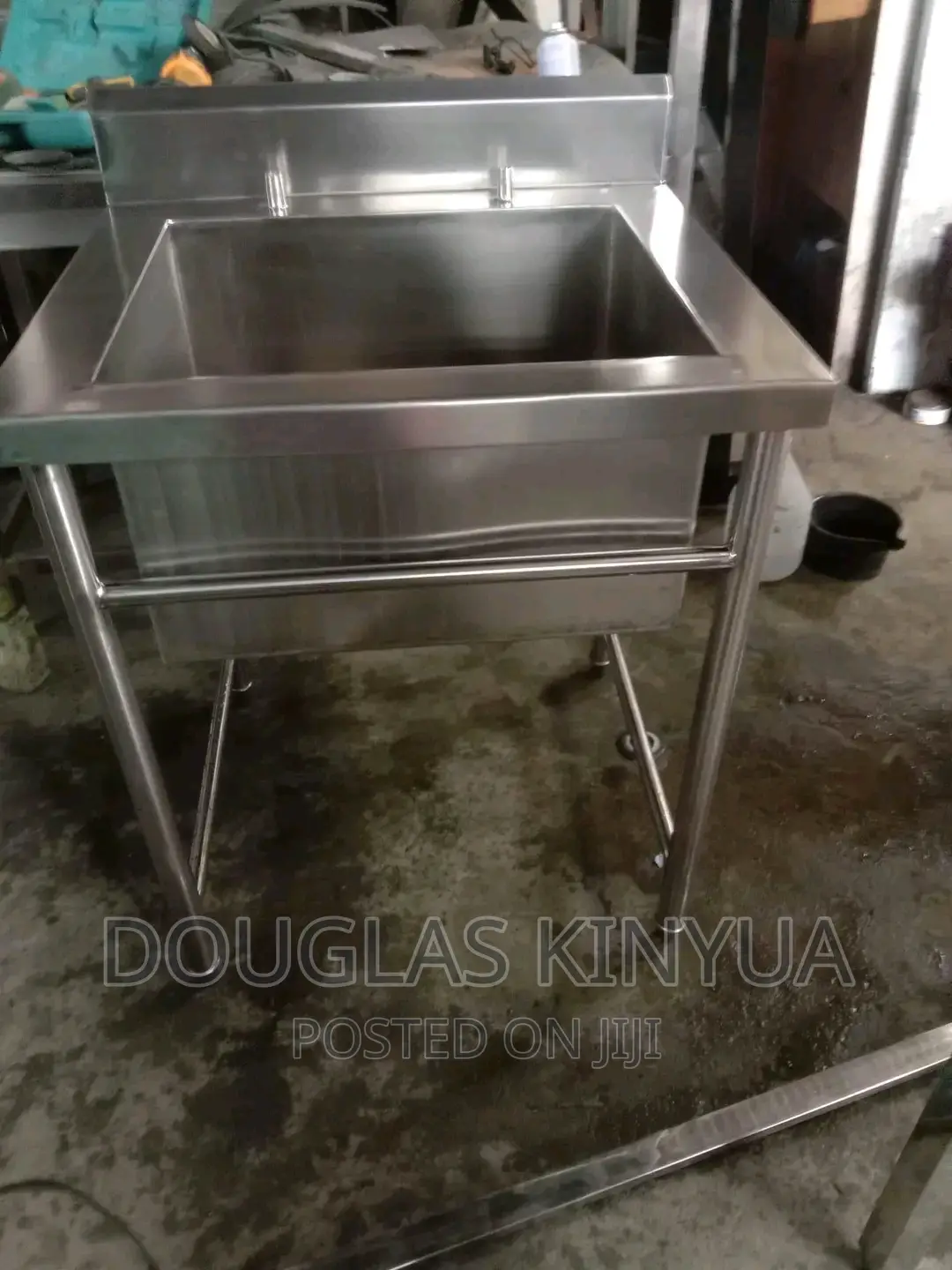 Stainless Steel Heavy Duty Sink (Single Bowl Sink).