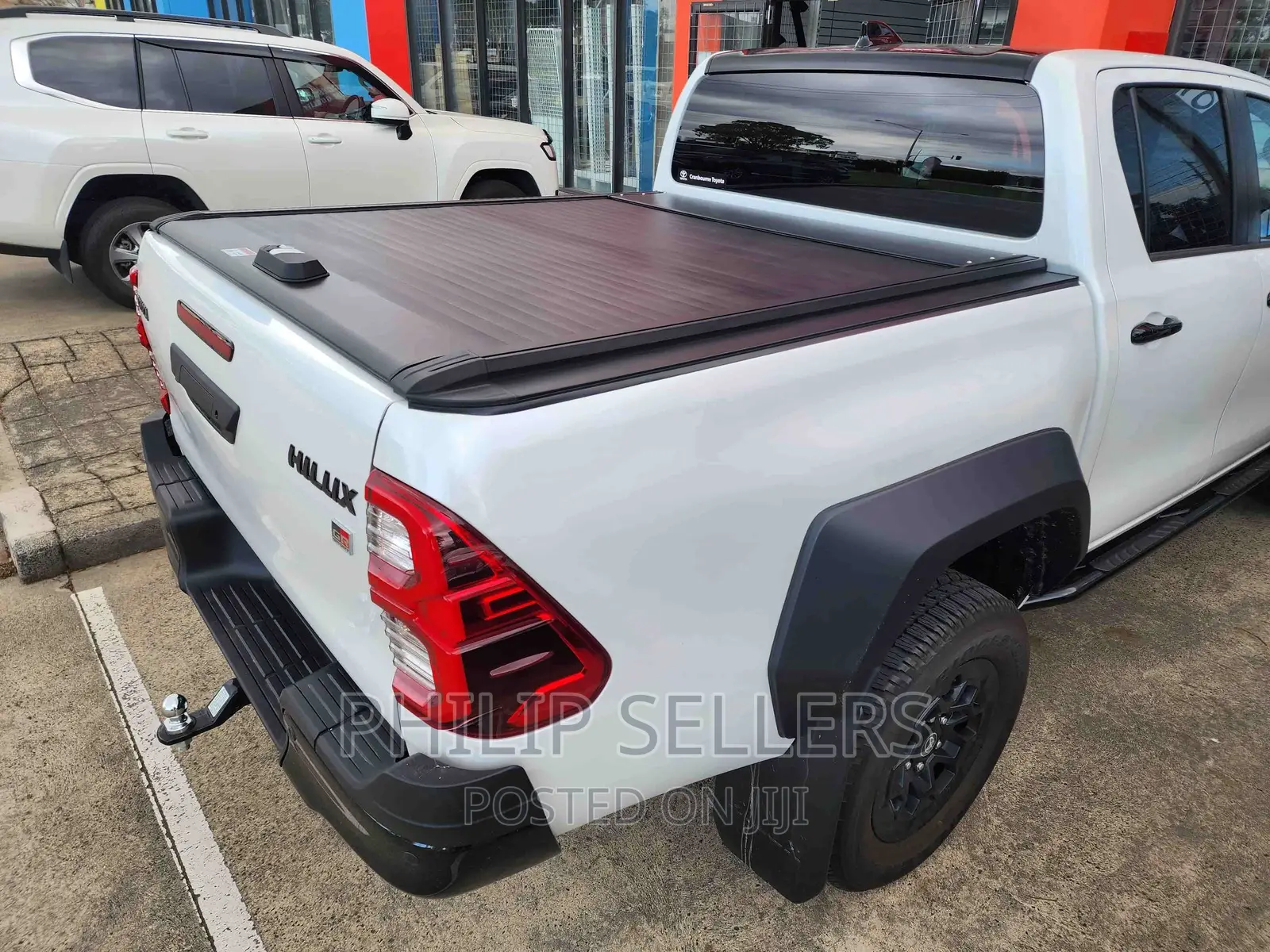 Aluminium Black Roller Shutter to Suit Toyota Hilux 2015-202