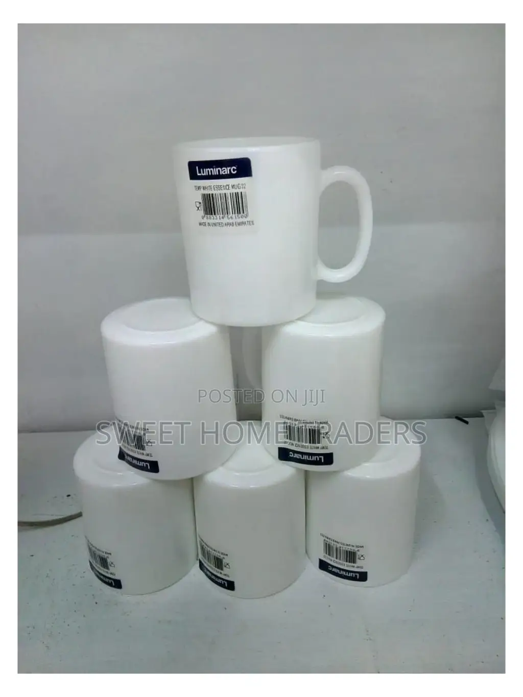 Set of 6 Luminarc Essence Cups 