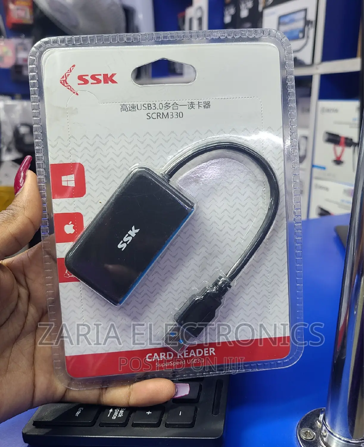 SSK 3.0 Card Reader Scrm330,
