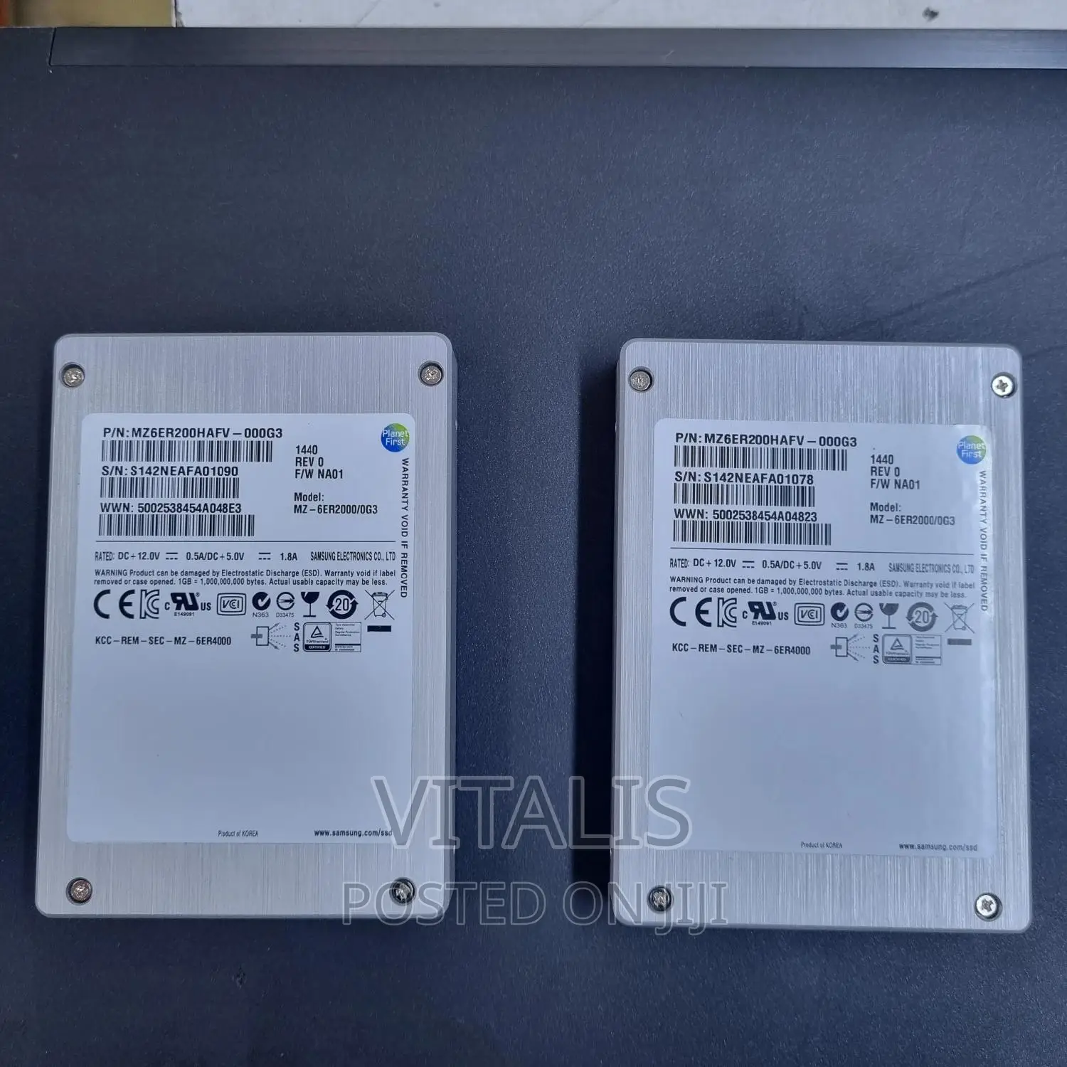 Samsung 200gb SAS SSD