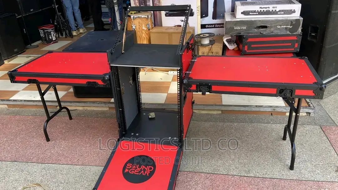 12u Mixer Rack Case With Shock Mount