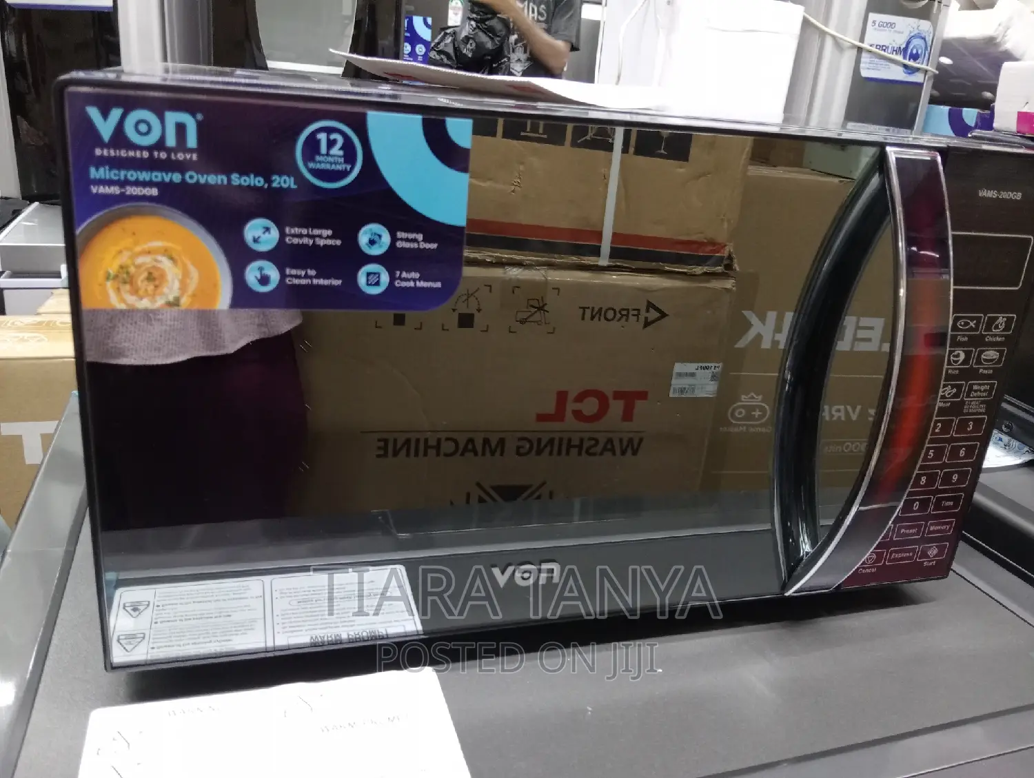 Von 20 Litres Digital Microwave