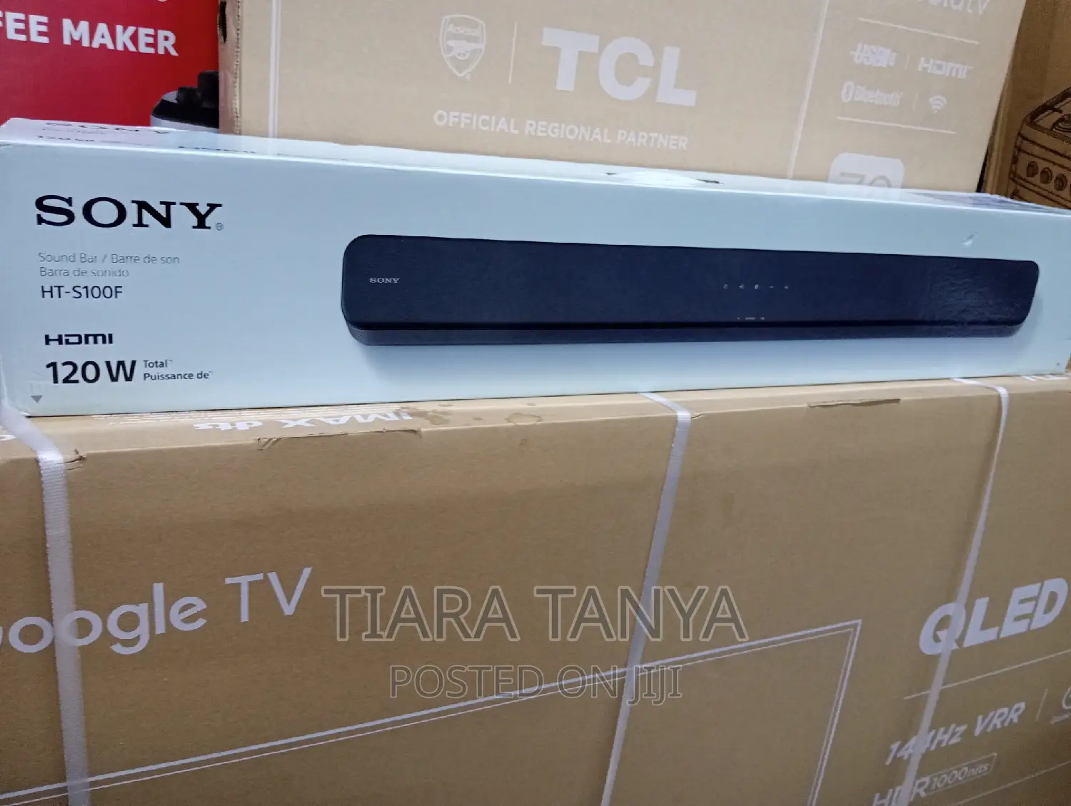 Sony S100f - Sound Bar - 2.1ch Bluetooth 120w – Black