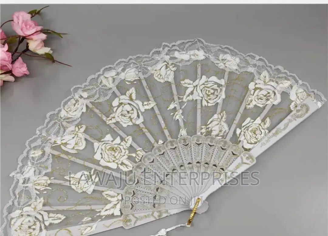 Handheld Portable Lace Fan