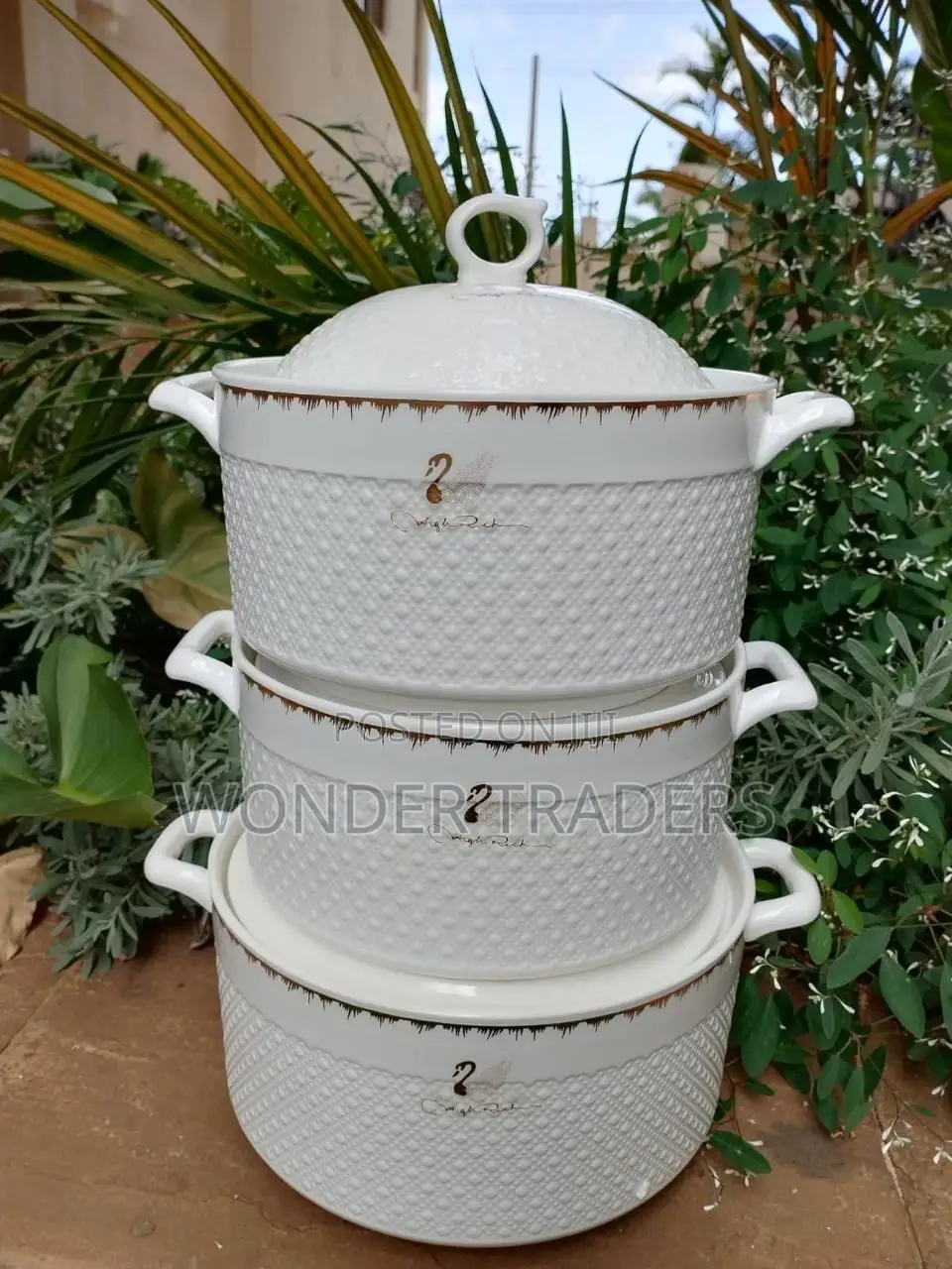 3 PCS Soup Pot