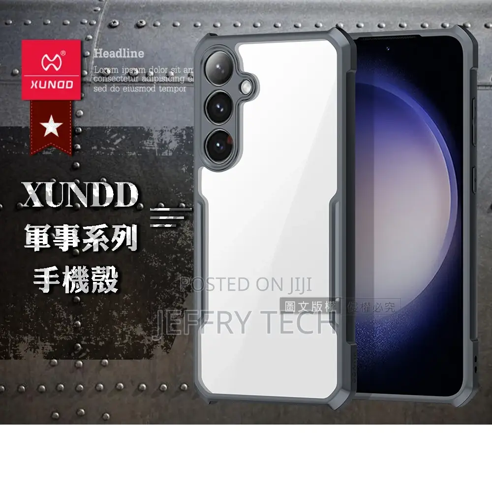 XUNDD Military Anti-Fall Samsung Galaxy S24 Full Lens Covere