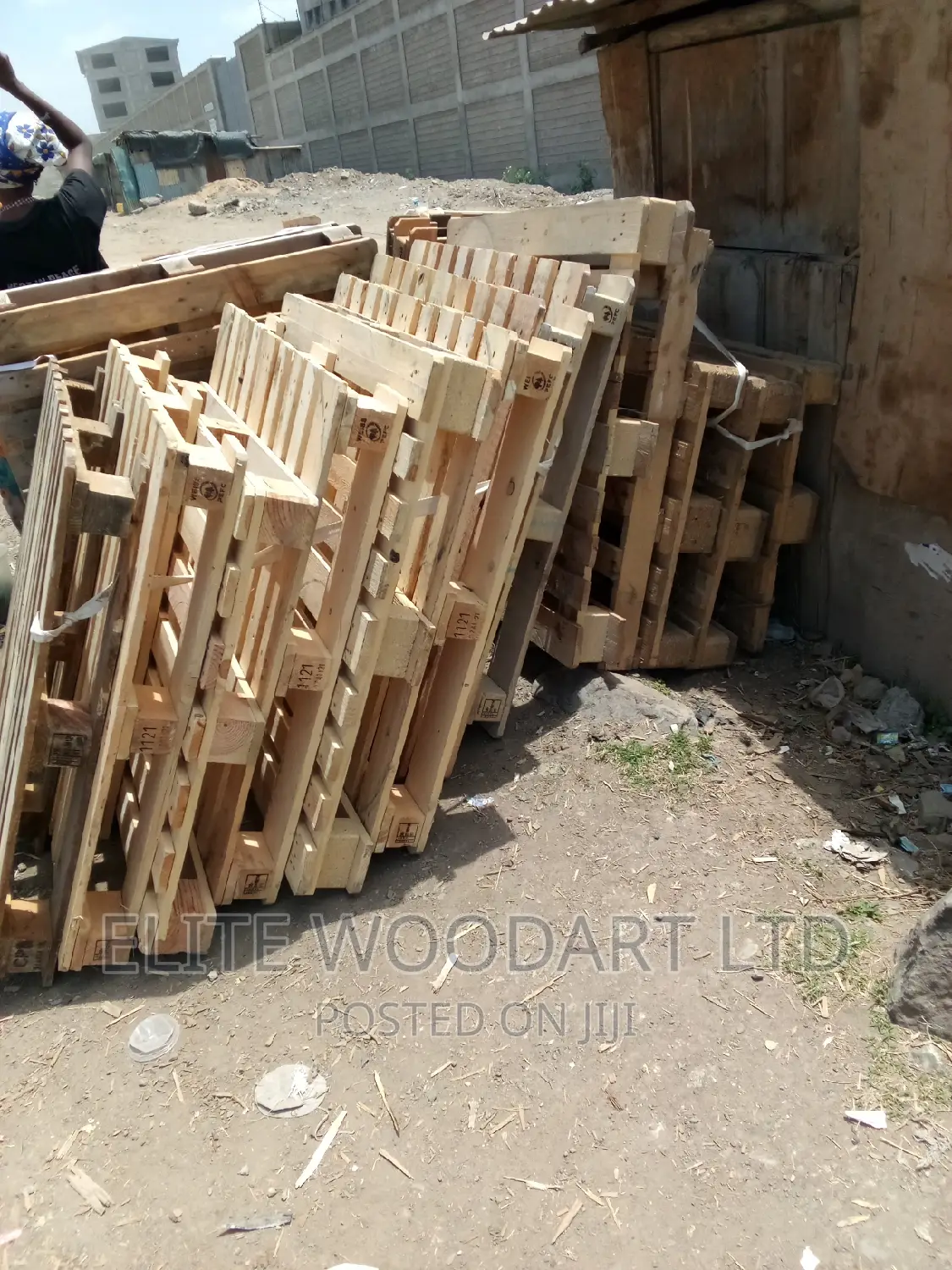 Wooden Pallets Pefc 1121