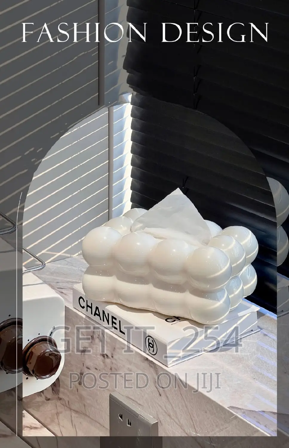 Luxurious Bubble Design Tissue Box Creative Paper Tower