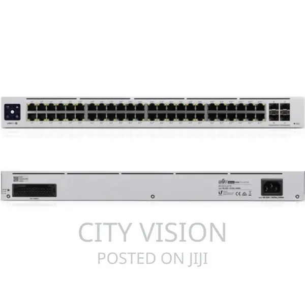 Usw-48-Poe 48-Port(32)Gbe,Poe+Rj45ports,196w!! Ubiquiti!!