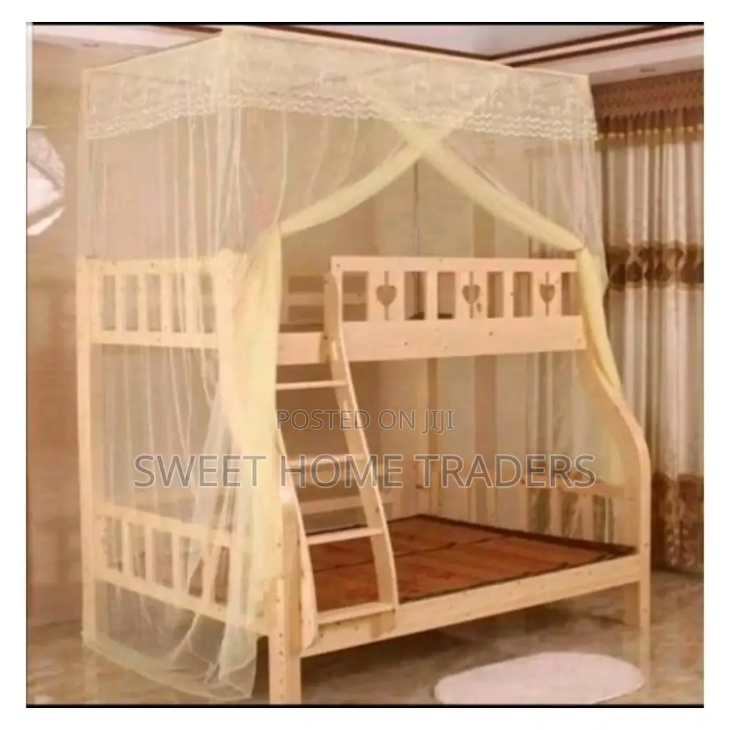 Double Decker Mosquito Net Free Size