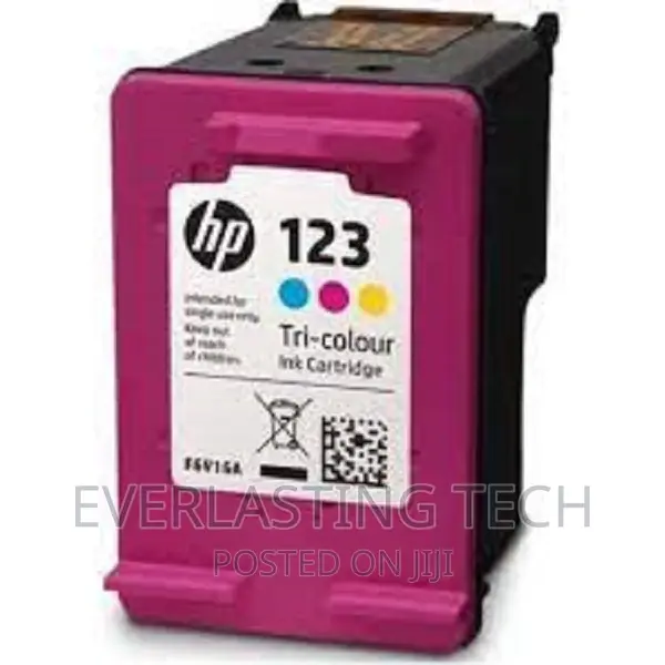 HP 123 Tri-Color Ink Cartridge