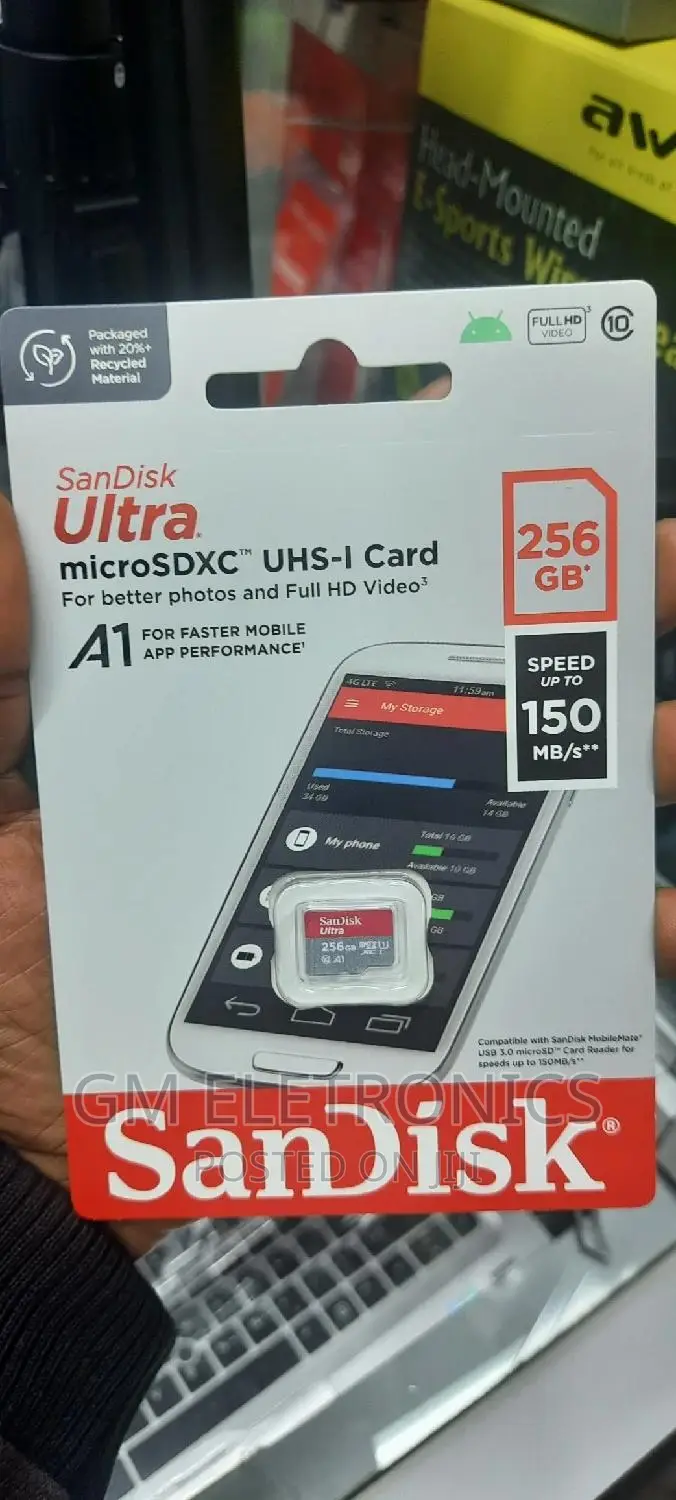 Brand New 256gb Microsd Memory Card