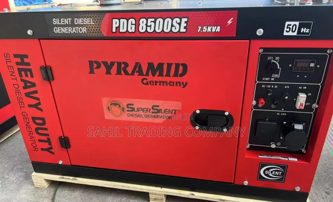 High Quality 7.0 Kva Pyramid Diesel Silent Generator Best