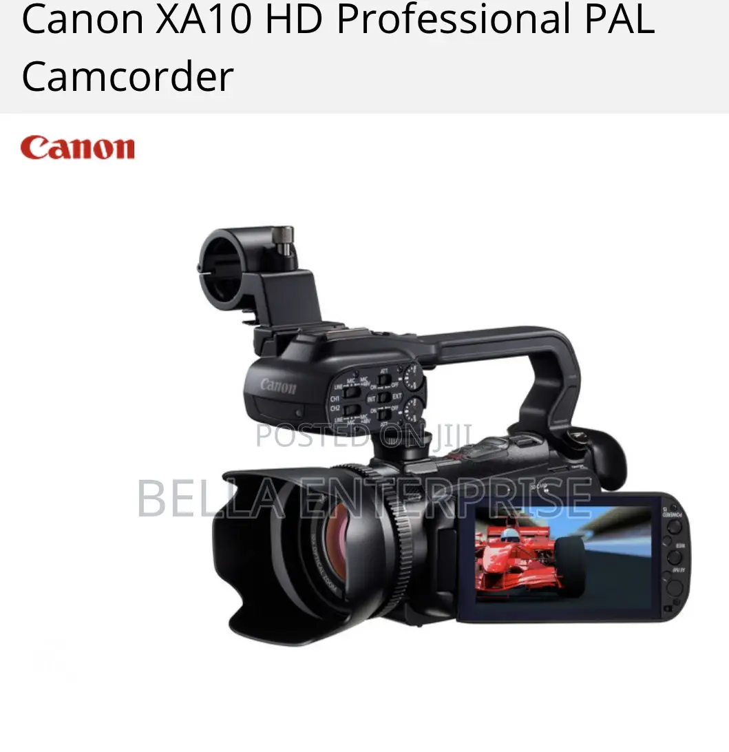 Canon XA10 HD Professional PAL Camcorder