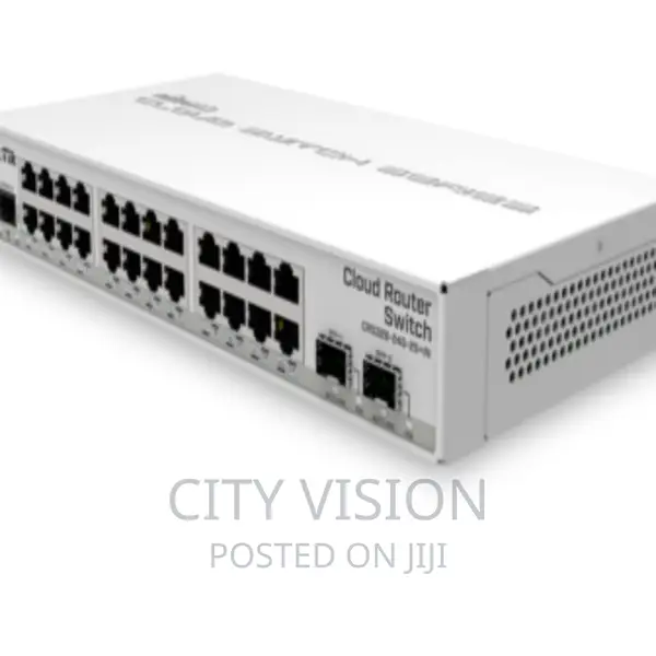 Mikrotik 24gigabit Port Switch(Crs326-24g-2s+RM)Switch!!
