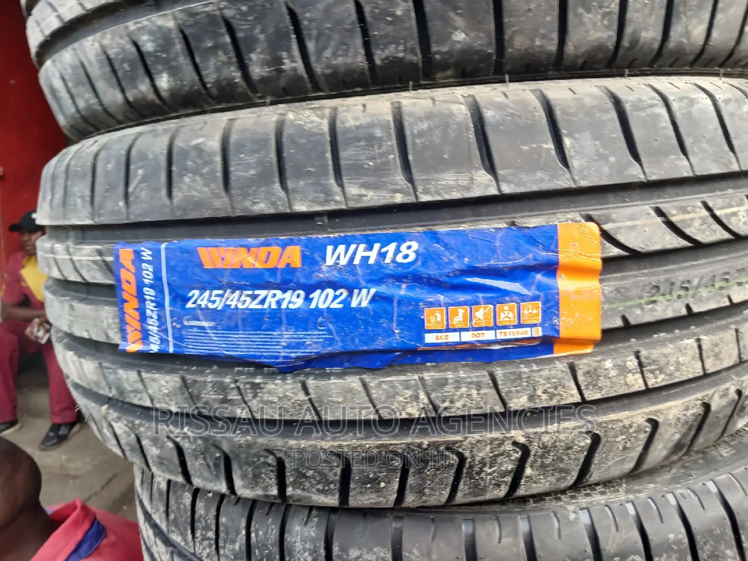 245/45 R 19 Winda Tyres.