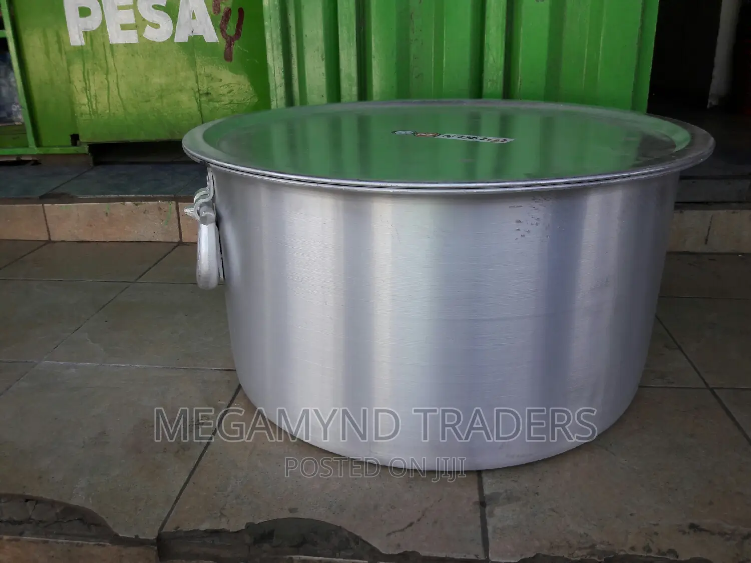 100 LTR Aluminium Sufuria Heavy Gauge / Commercial Sufuria From India