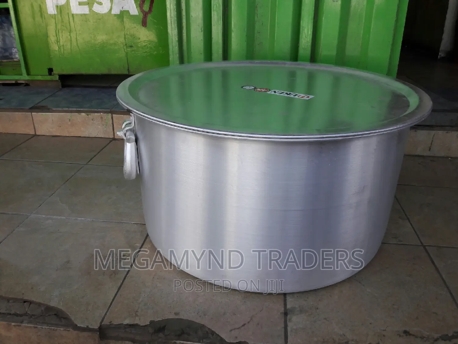 100 LTR Aluminium Sufuria Heavy Gauge / Commercial Sufuria From India