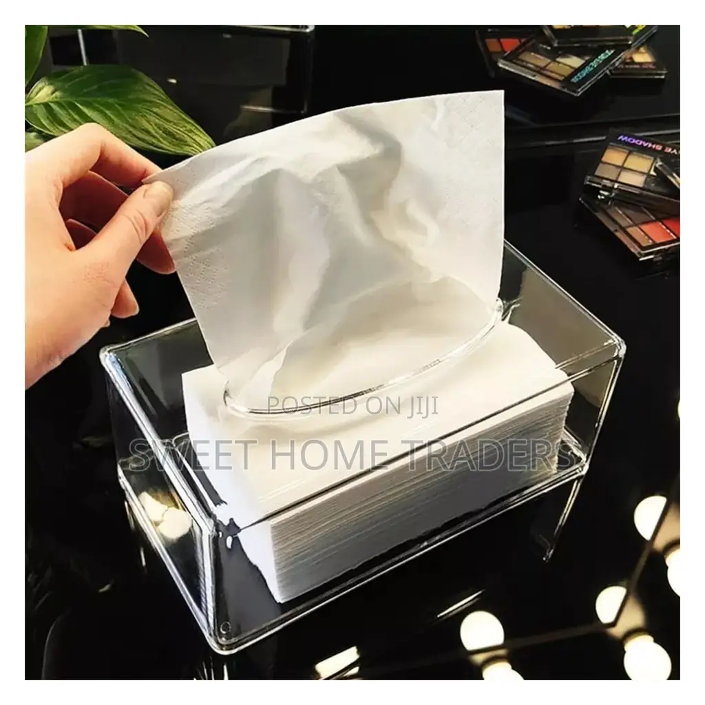 Transparent Acrylic Serviette / Napkin Holder