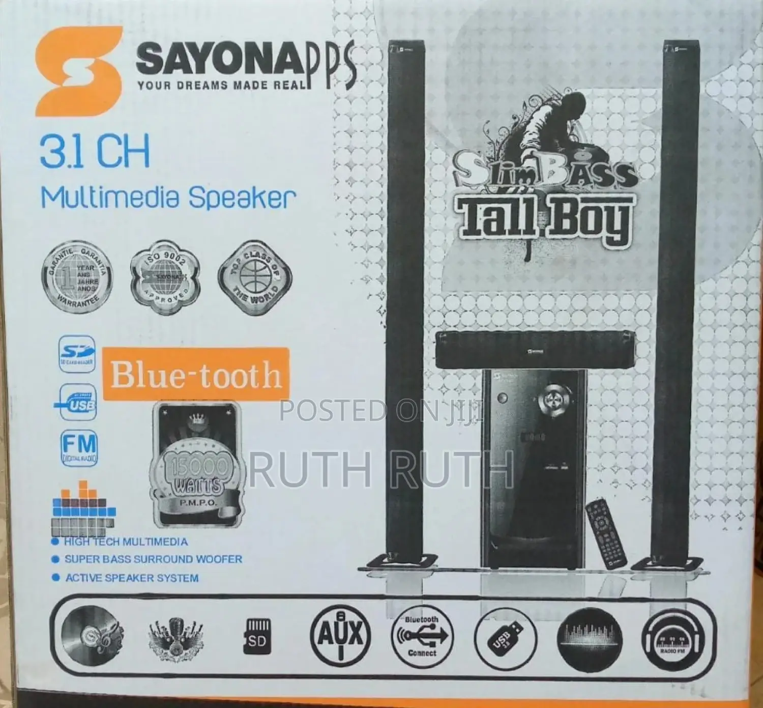 Sayona Tall Boy Woofer