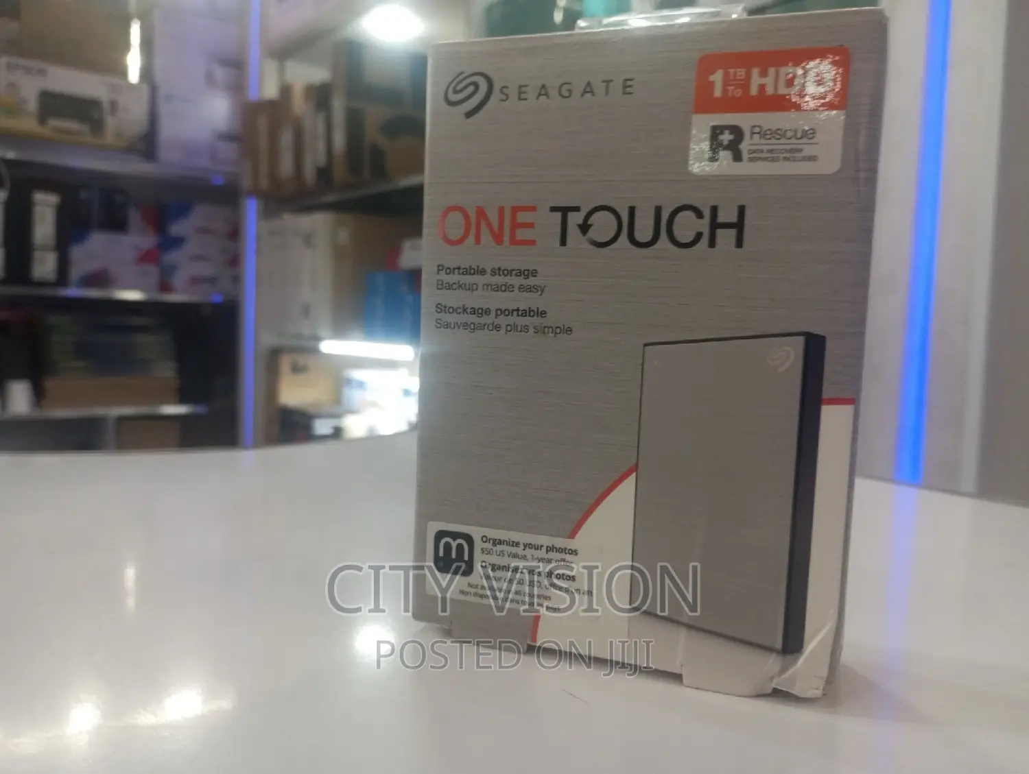 1tb Harddrive External HDD Seagate One Touch!Seagate 1tb HDD