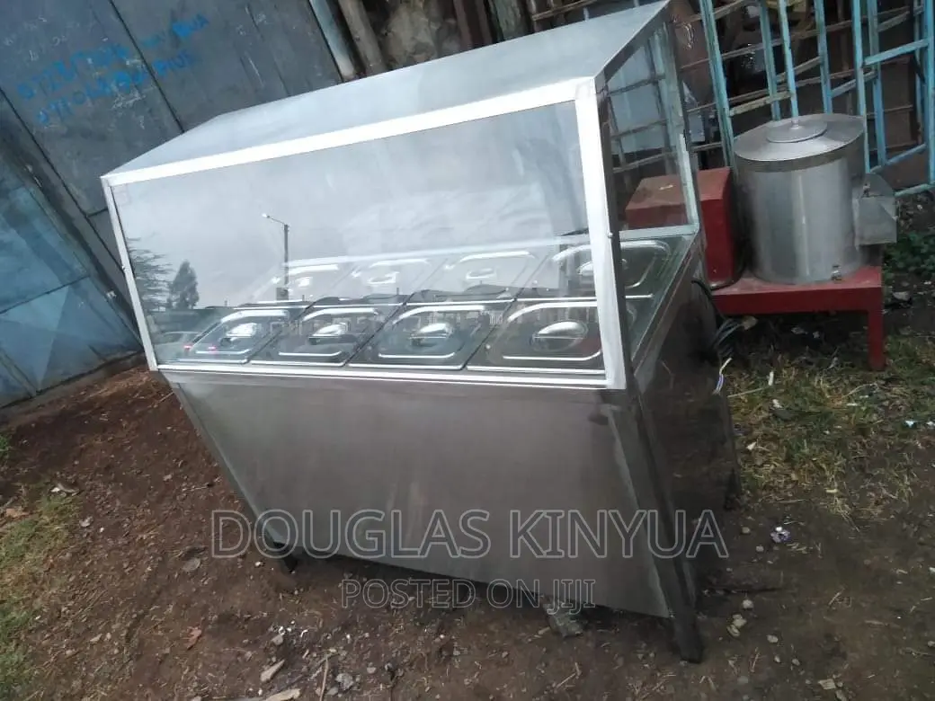 Ss Food Warmer Display 4ft::