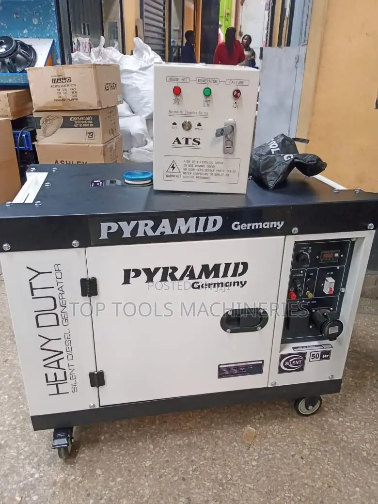 Pyramid Germany 20kva Single Phase Generator With ATS