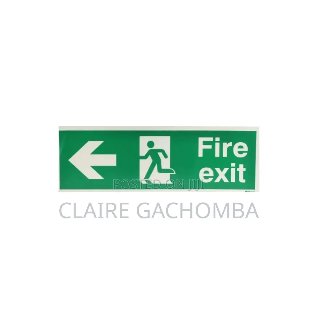 Fire Exit Sign