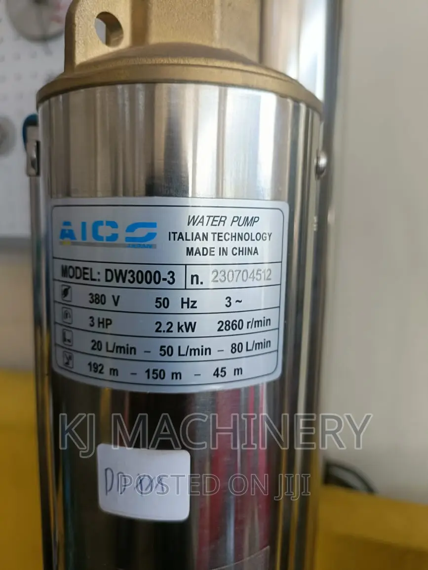 Aico Electric Submersible Water Pumps Single -Three Phase