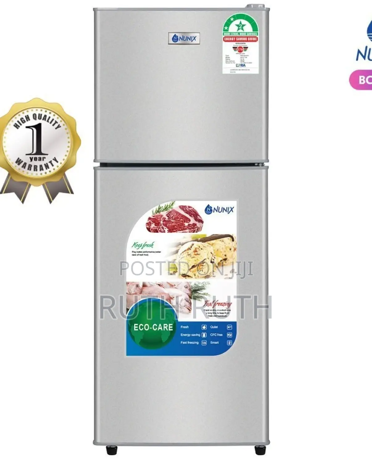 138 Litre Fridge Nunix