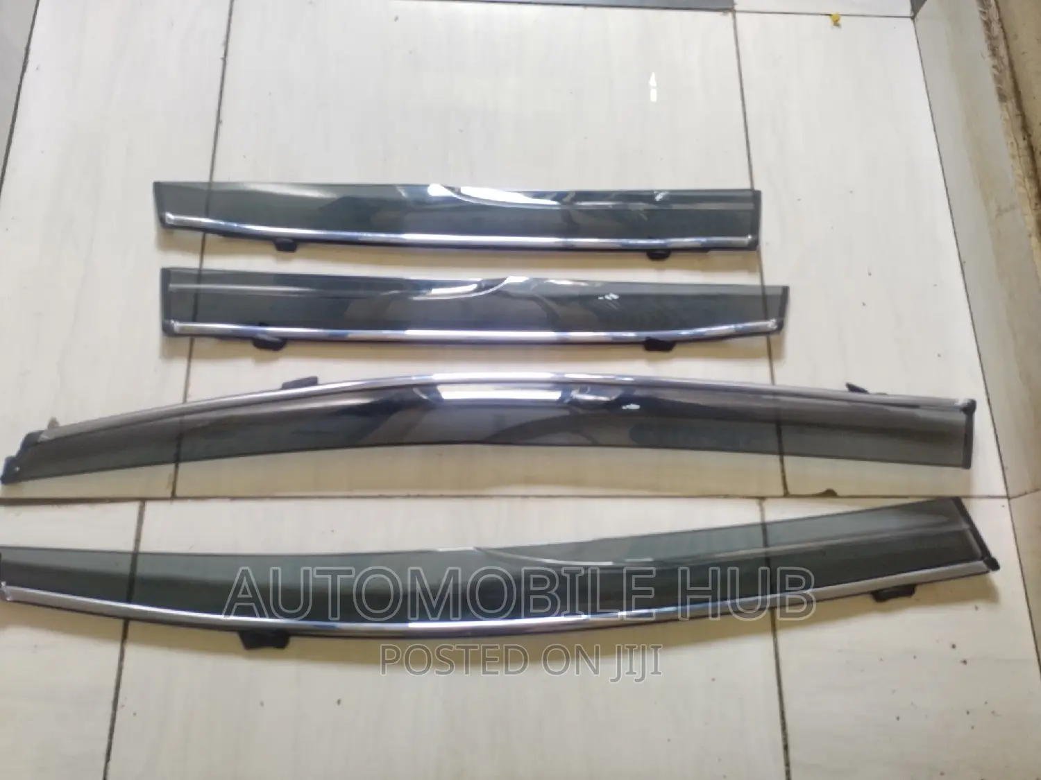 Honda Fit Windbreakers Black 4pcs 2009 Model