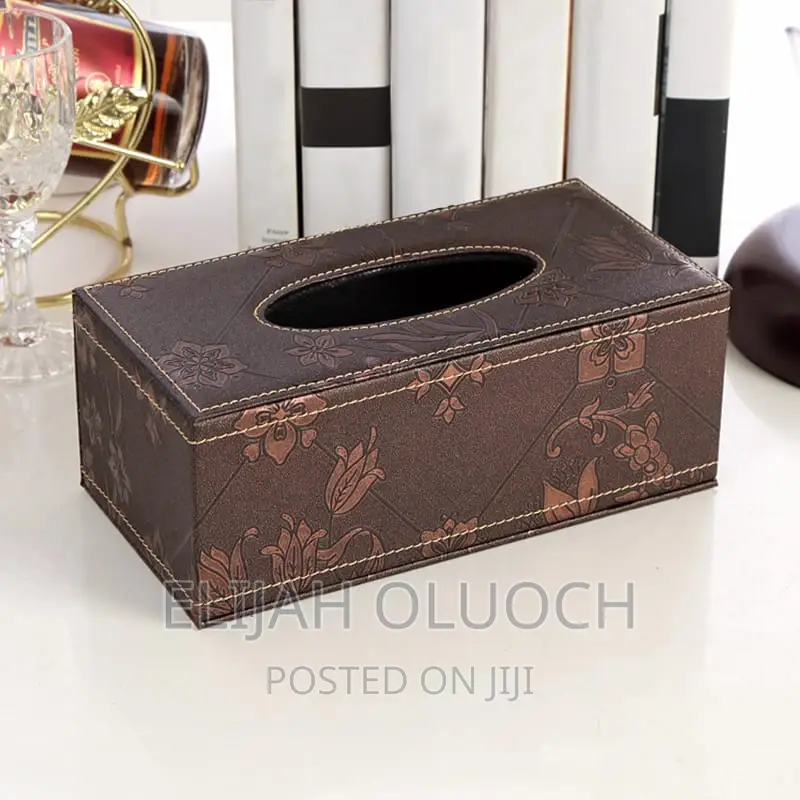 Leather Box Serviet Holder