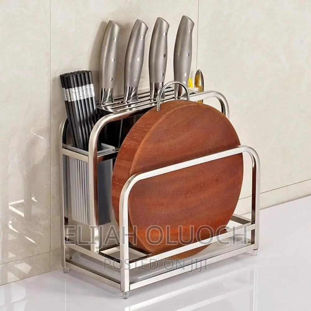 *Heavy Aluminium Cutlery Holder /Rack