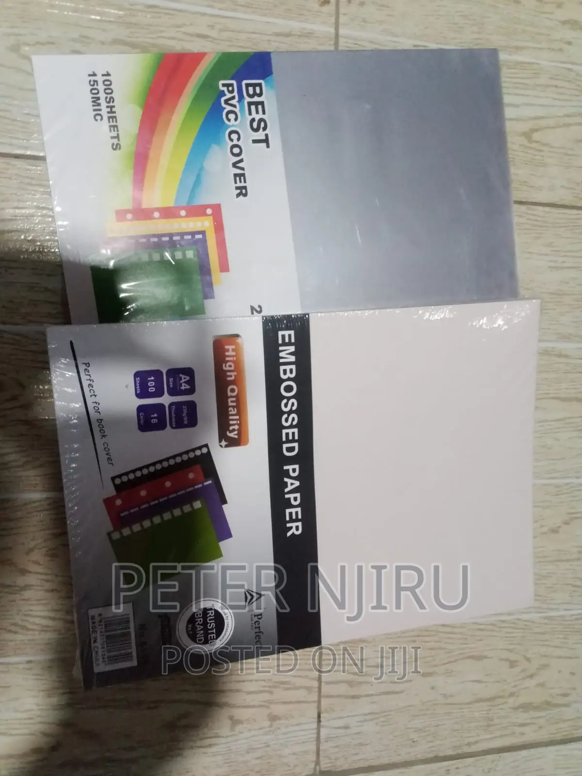 Binder Cover and Emborsed