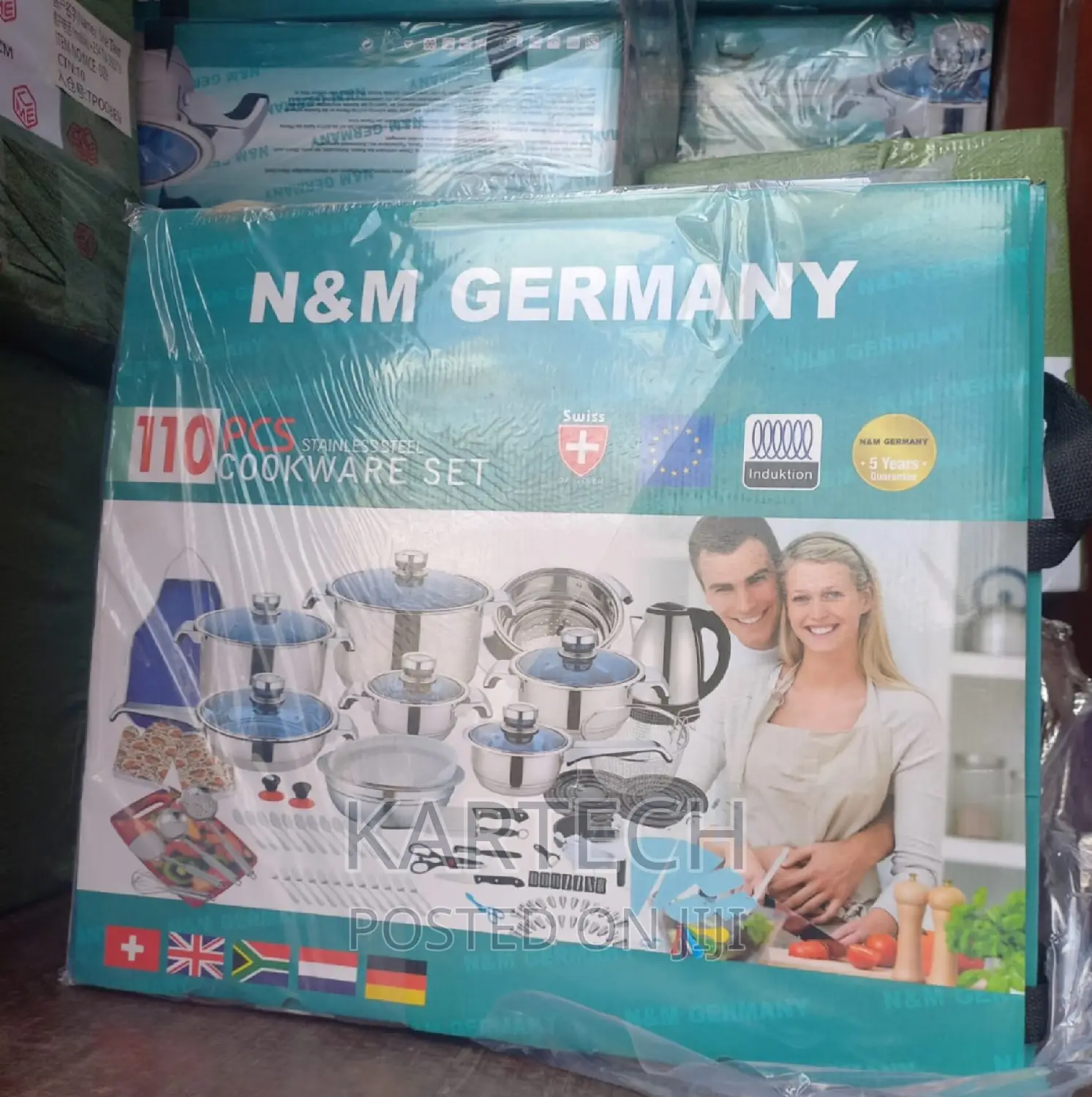 Heavy Duty 110pcs Cookware Set Germany Life
