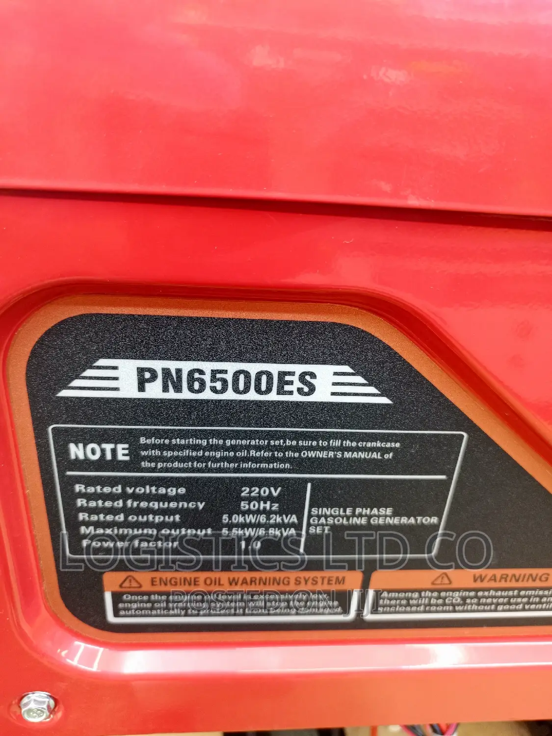 Pioneer Pn6500es 5.5kva Keystart Petrol Generator