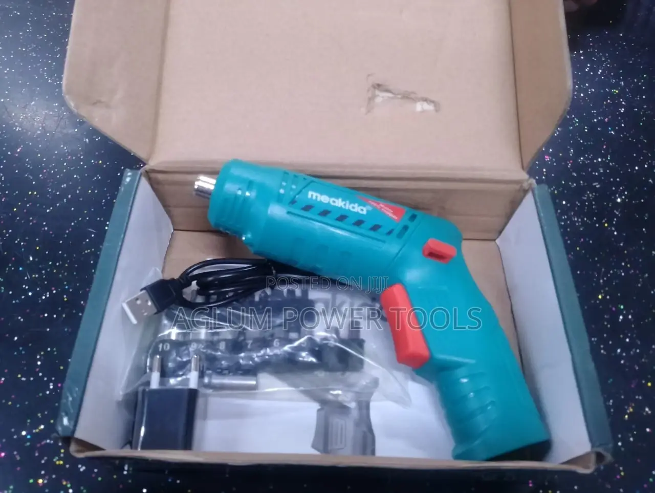 Cordless Drill With Bits