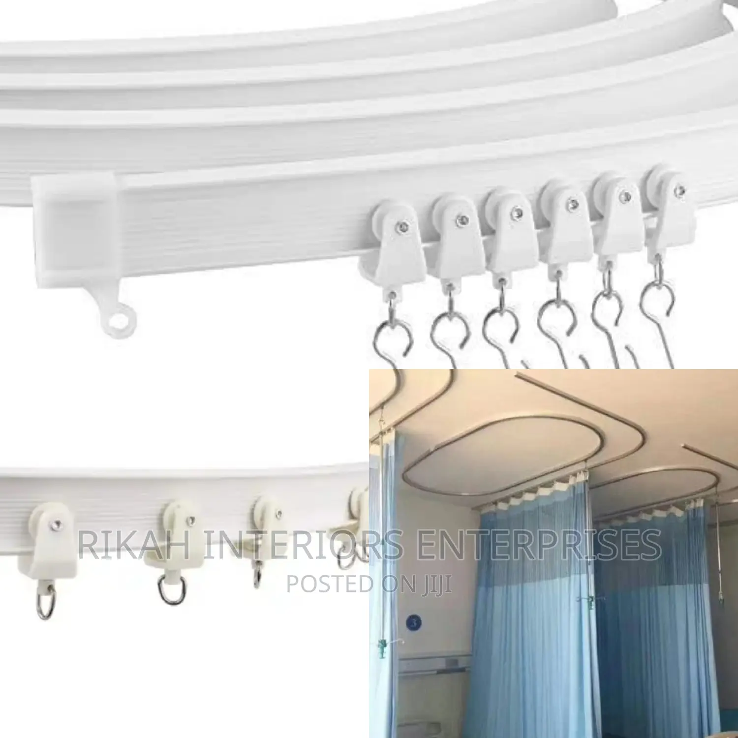 Hospital Bendable Curtain Rails Bendable Curtain Rails