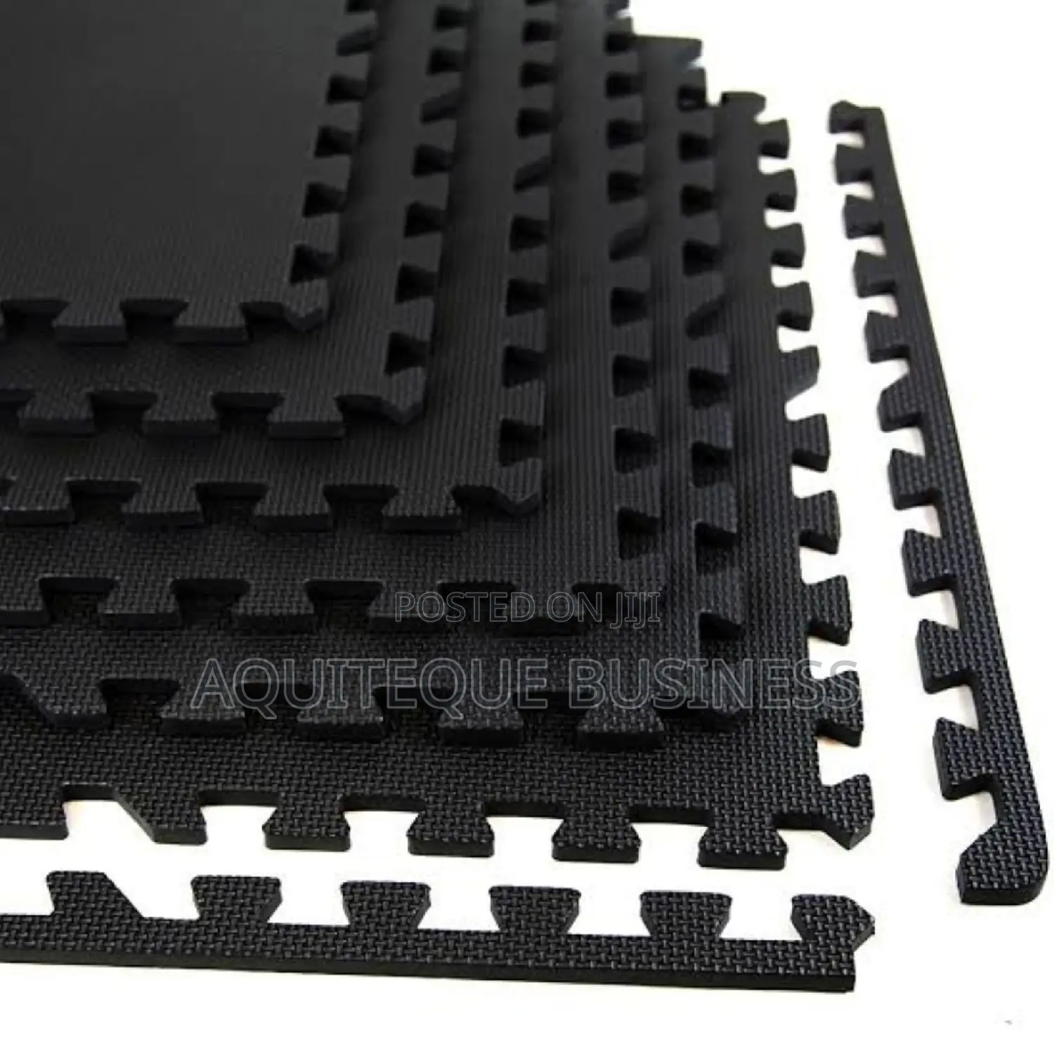 Interlocking Gym Rubber Tiles